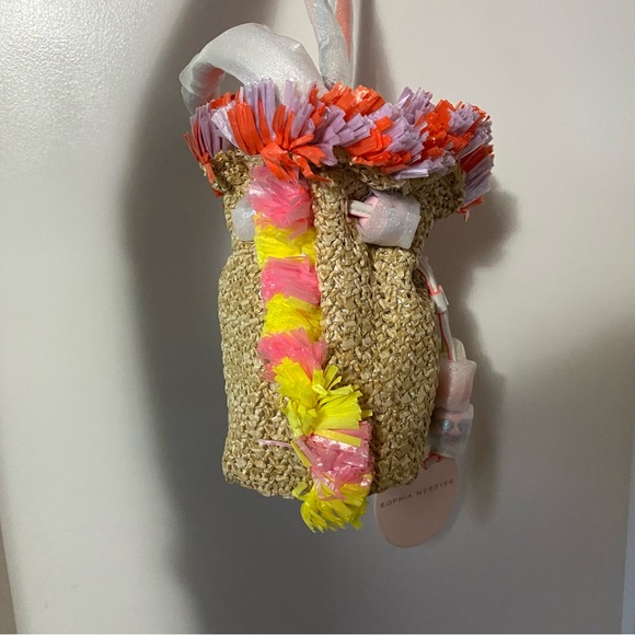 Sophia Webster Raffia handbag - Picture 6 of 8